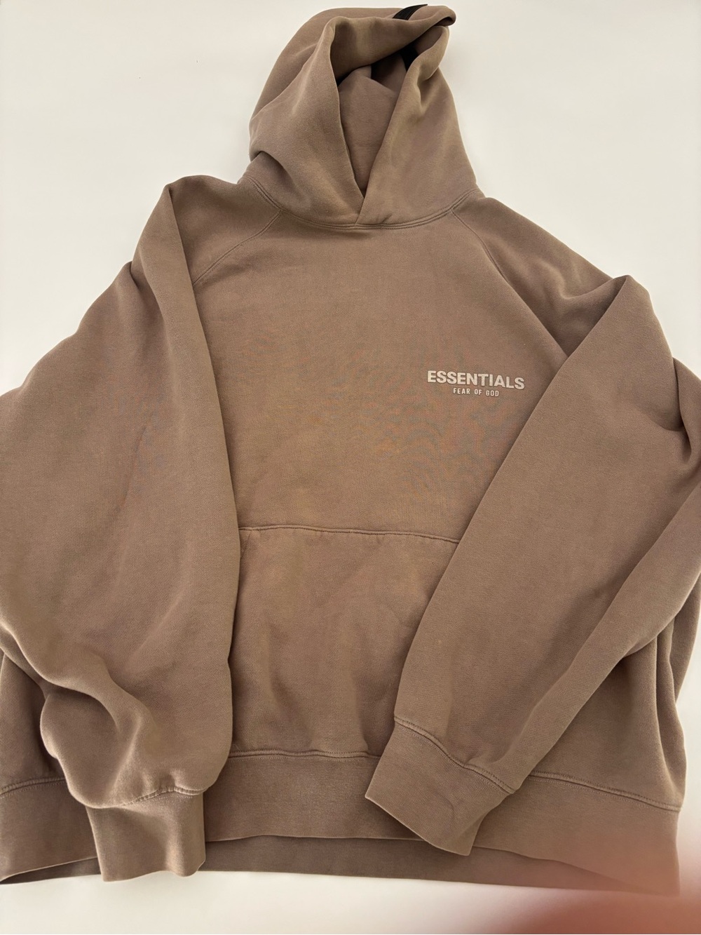 Essentials Fear of God Hoodie in Mauve Taupe